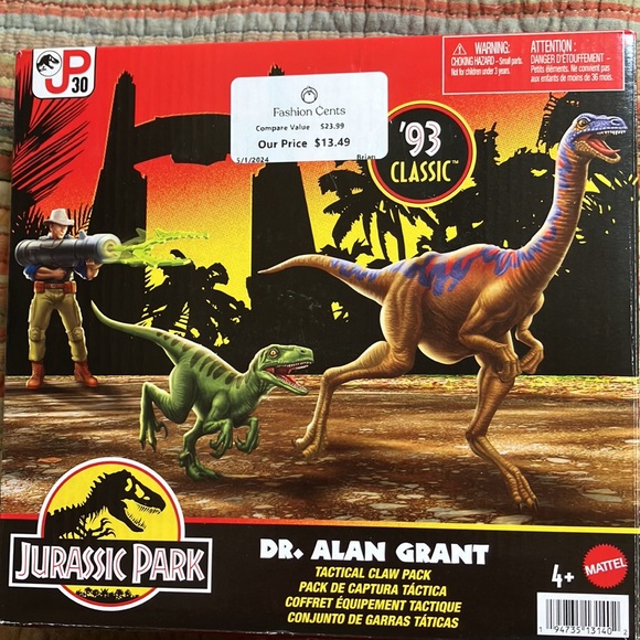 Jurassic park play sets - Picture 2 of 6